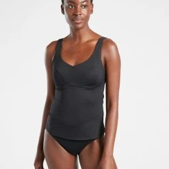 Athleta Bondi Bra Cup Tankini Swimsuit Top - Women's