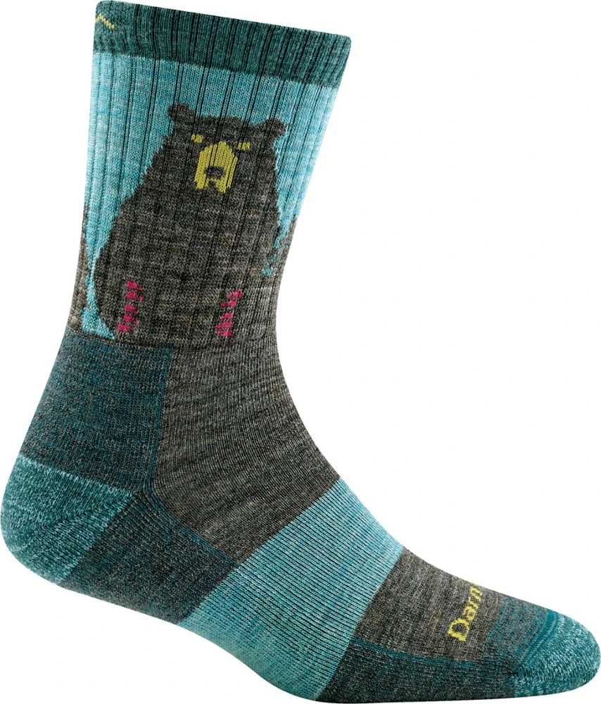 Darn Tough Bear Town Micro Crew Socks - Women's 2 Darn Tough Bear Town Micro Crew Socks - Women's - Image 2