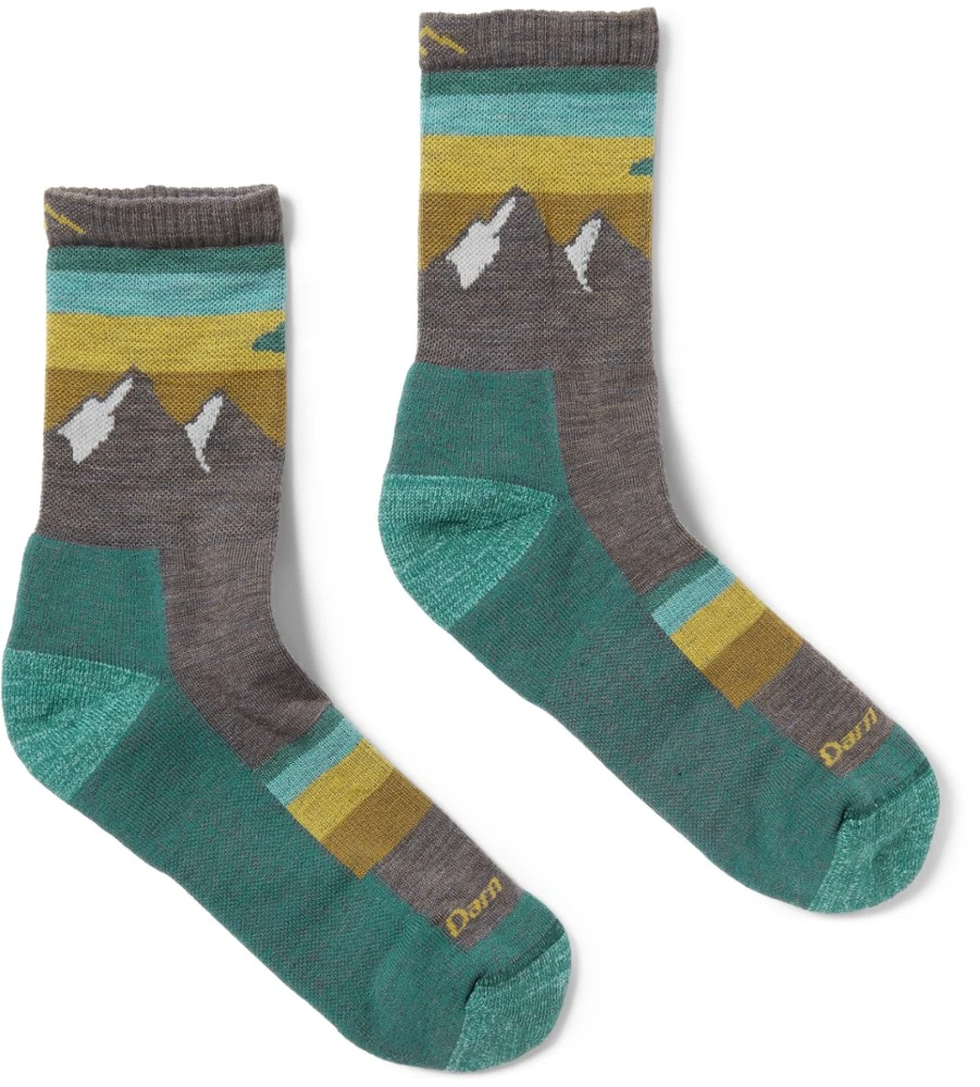 Darn Tough Sunset Ledge Micro Crew Lightweight Hiking Socks - Women's 4 Darn Tough Sunset Ledge Micro Crew Lightweight Hiking Socks - Women's - Image 4