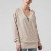 Athleta Purana V-Neck Wrap Sweatshirt - Women's