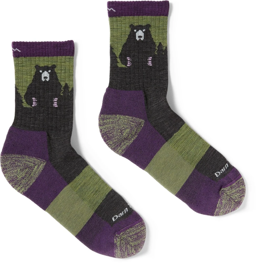 Darn Tough Bear Town Micro Crew Socks - Women's 8 Darn Tough Bear Town Micro Crew Socks - Women's - Image 8