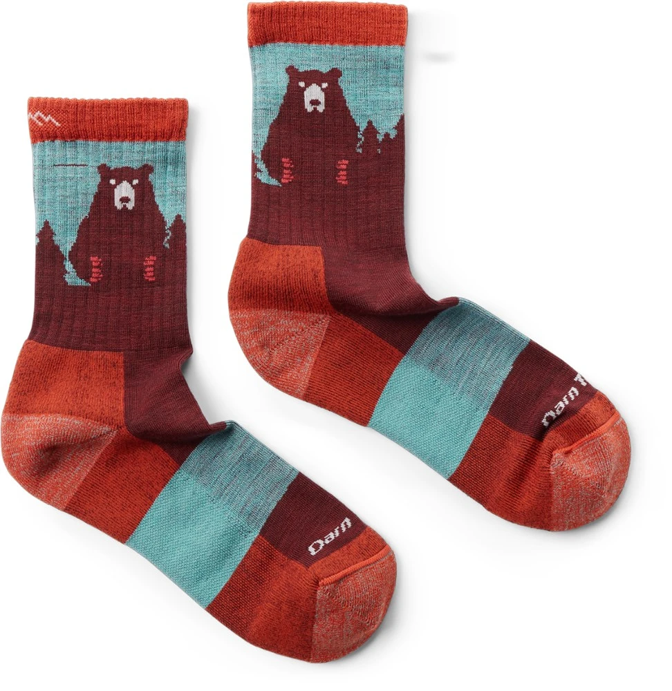 Darn Tough Bear Town Micro Crew Socks - Women's 7 Darn Tough Bear Town Micro Crew Socks - Women's - Image 7