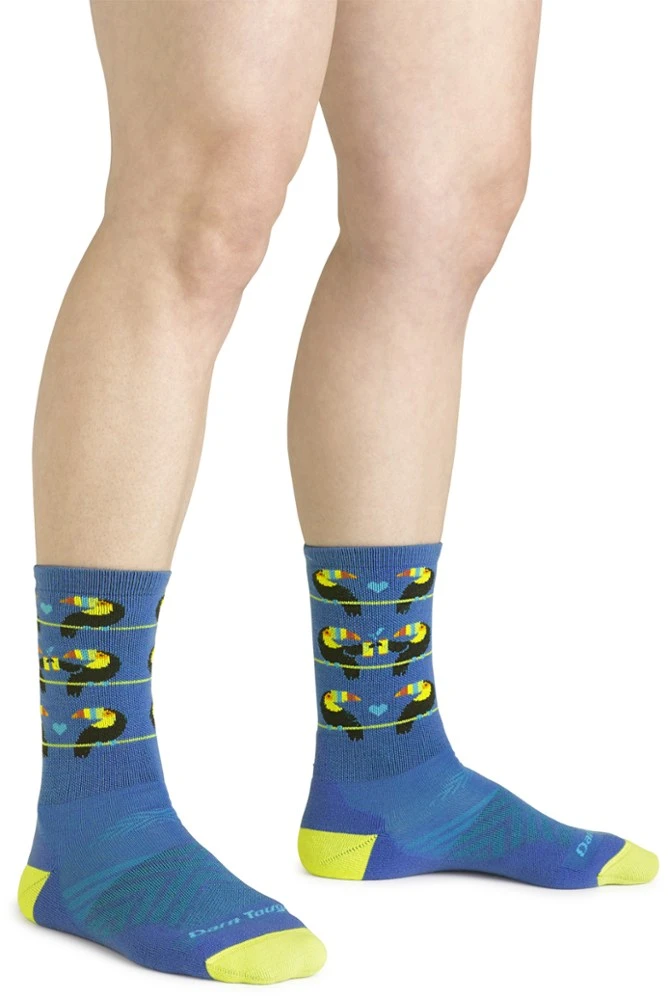 Darn Tough Toco Loco Micro Crew Ultralight Cushion Socks - Women's 2 Darn Tough Toco Loco Micro Crew Ultralight Cushion Socks - Women's - Image 2